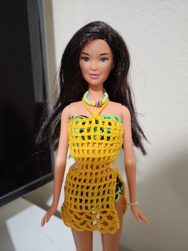 Boho Asain Barbie Doll