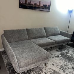 Grey L Shape Couch