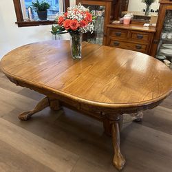 Antique real wooden table
