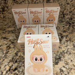 AUTHENTIC Pop Mart  Labubu - HAVE A SEAT (Factory Sealed)