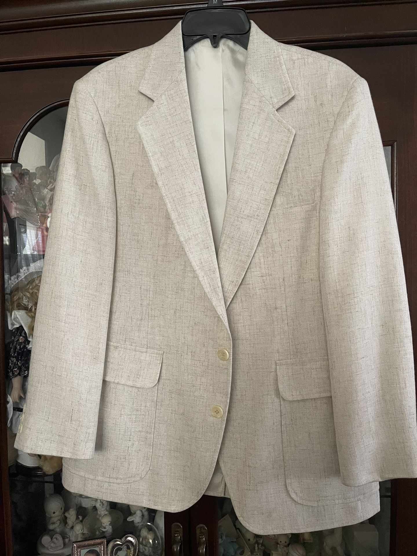 Men’s Haggar Suit size 40S Dry Clean Ready To Wear