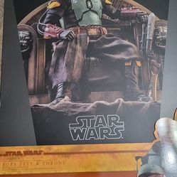 Hot Toys Boba Fett Repaint Armor and Throne