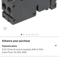 Connecticut Electric UBIZ250 Circuit Breaker Newly Manufactured Zinsco QC50 Replacement, Two Pole 50 Amp Thick Series, Gray