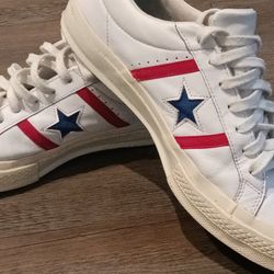 Leather Converse 1 Stars Size 11