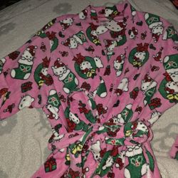 Hello Kitty Christmas Women's Robe 