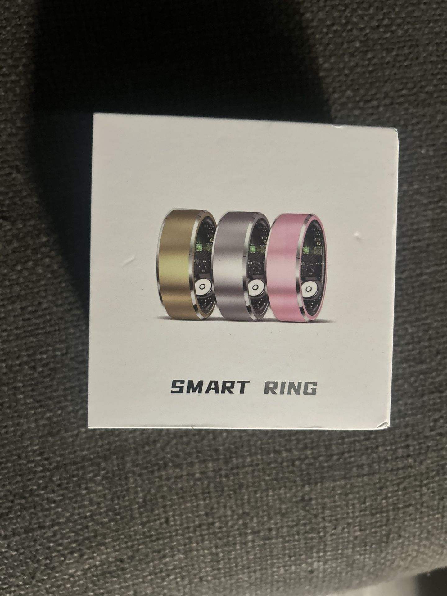 Smart Ring Size 8 Pink/rose Gold