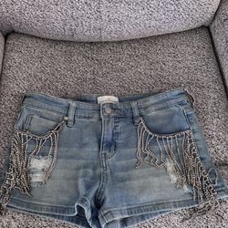 Shorts With Bling