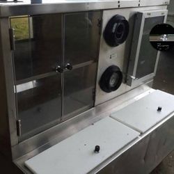 Beverage Cart, Holds Ice On Bottom 
