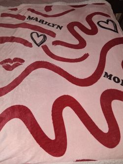 Marilyn Monroe throw blanket