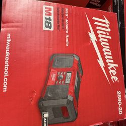 Milwaukee new radio M18