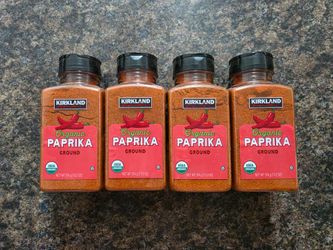 Pack of 4 Kirkland Signature Organic Paprika Ground, 13.2 oz each