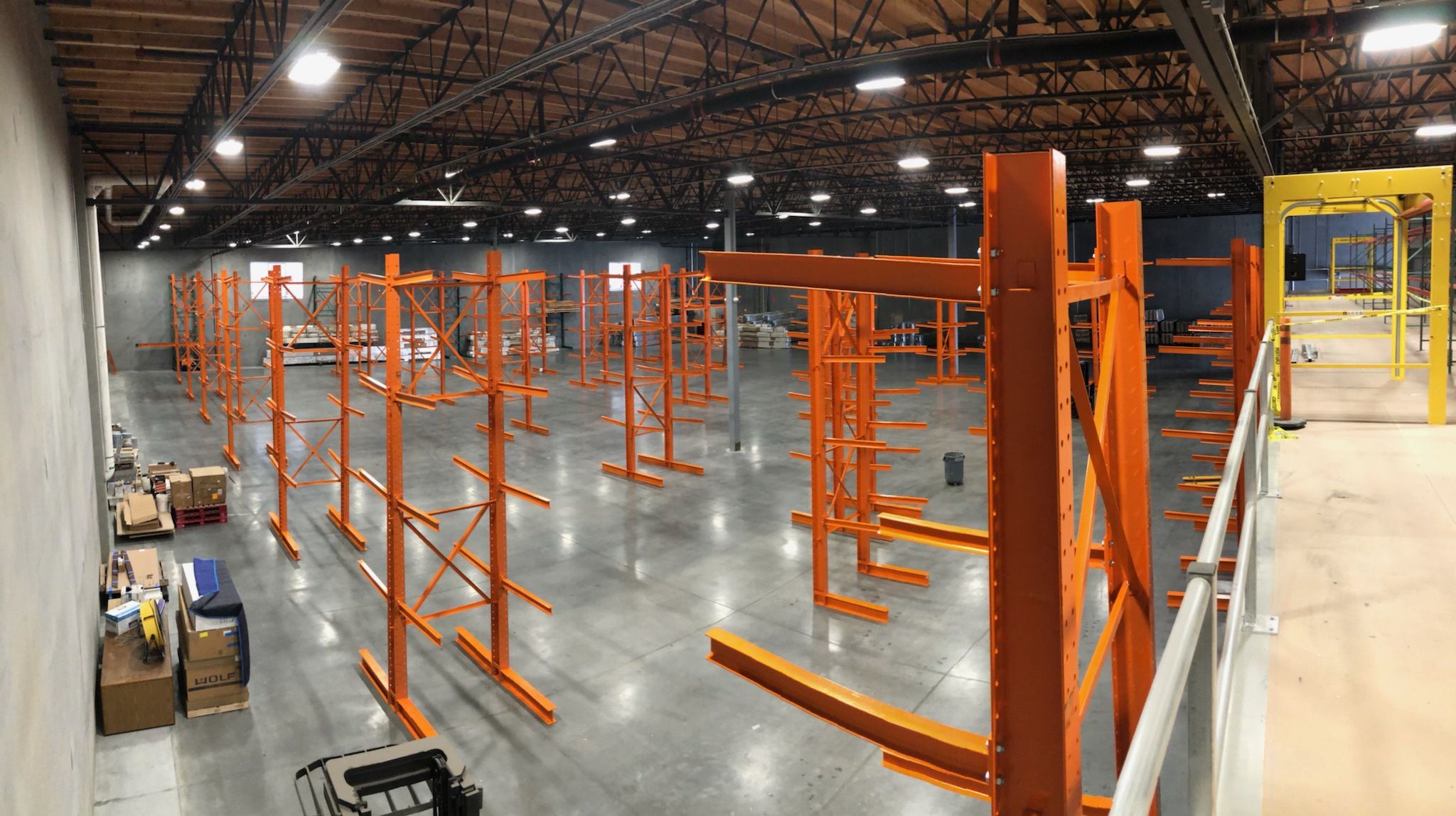 Used Cantilever- Metal Sheet Storage- Lumber Shelving- Pipe Racks ...