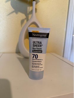 Neutrogena sunscreen