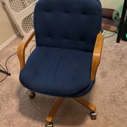 Blue Office Chair 