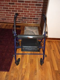 Carex Steel Rollator Walker