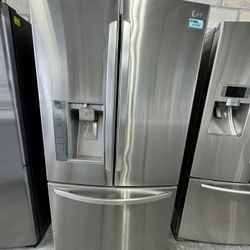 Lg Fridge French Door Stainless Steel 