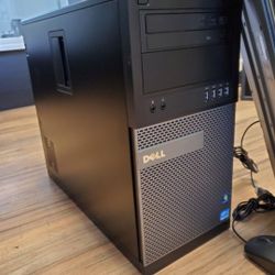 Dell  OPTIPLEX 9020, INTEL QUAD CORE i7-3.40GHz,  128GB SSD, 2TBHDD, 16GB MEMORY,  Windows 10 Professional OS , DVD RW
