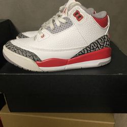 Jordan Retro 3 Boys Size 13c