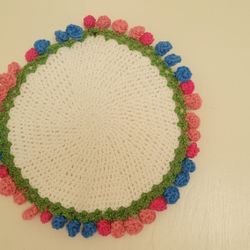 Decorative Hand Knit Crochet Art Work