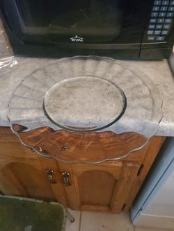 Lg Glass Serving Tray