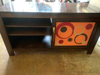 Solid Wood TV Stand Console - Make Offer