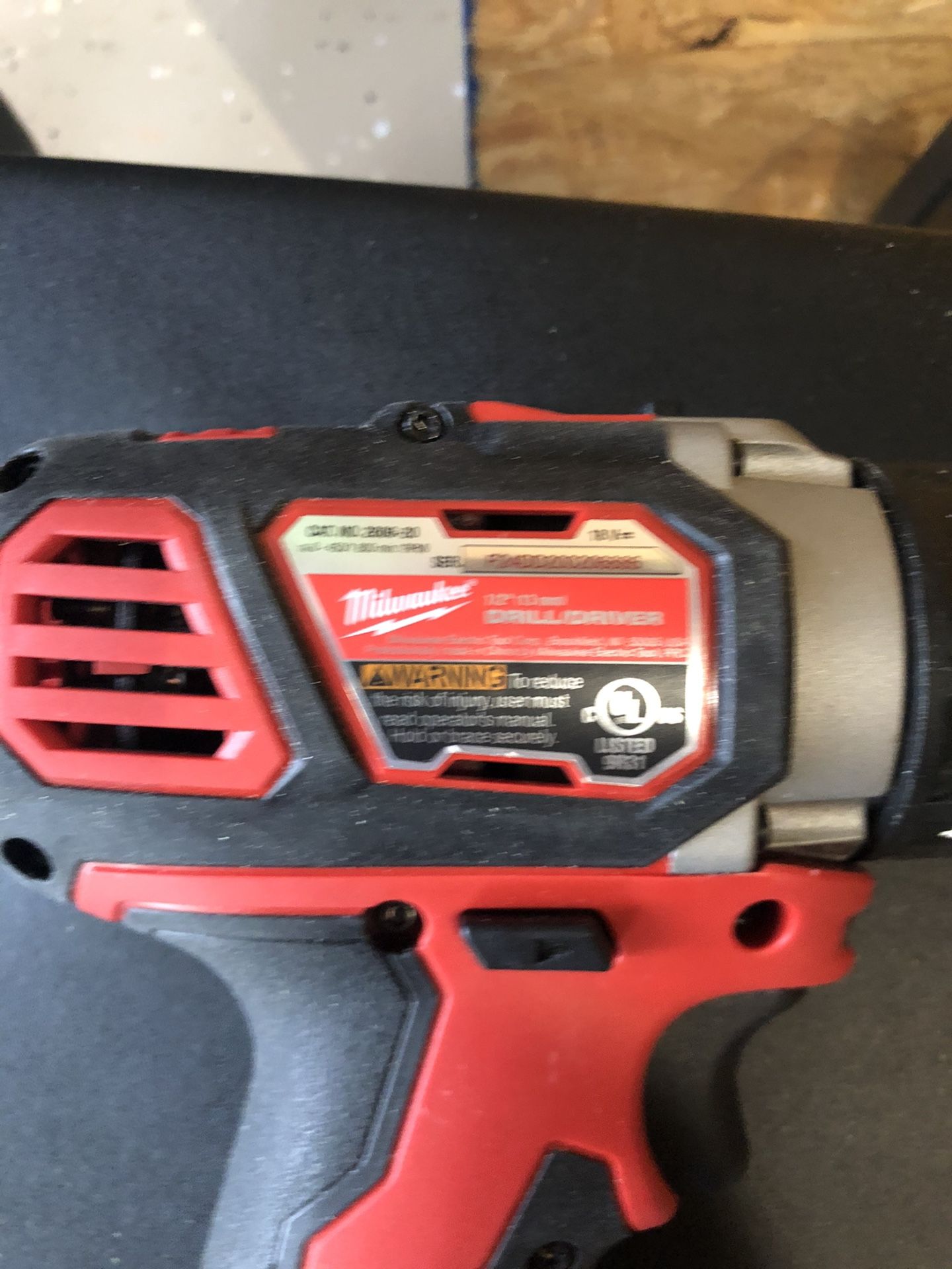 Milwaukee M18 18 volt Cordless Drill (tool only)