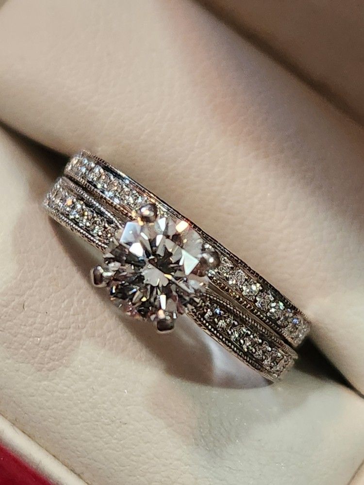 Blue Nile Wedding Set