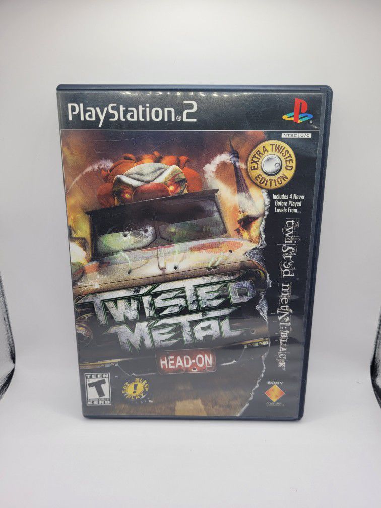 Twisted Metal: Head-On Extra Twisted Edition (PlayStation 2, 2008) PS2, Complete