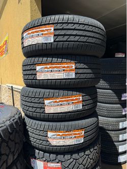 235/55/19 Arroyo  cuatro llantas nuevas instaladas y balanceadas ✅