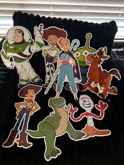 Toy Story Character Cutout Decorations Set of 8
