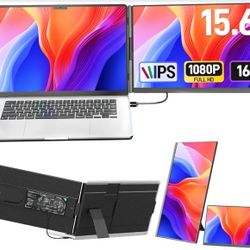 Vixtan Laptop Screen Extender, 15.6'' FHD 1080P IPS Portable Monitor