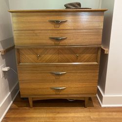 MCM Tall Boy Dresser