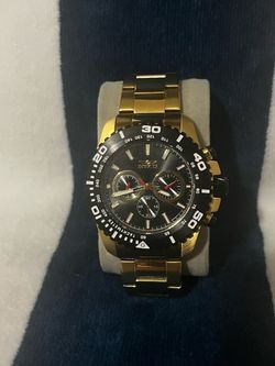 Invicta Men's Pro Diver Gold-Tone Stainless Steel Watch