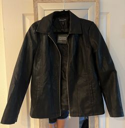 Leather Woman’s Jacket. Size M. New.  