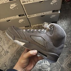 Jordan 5 wolf grey