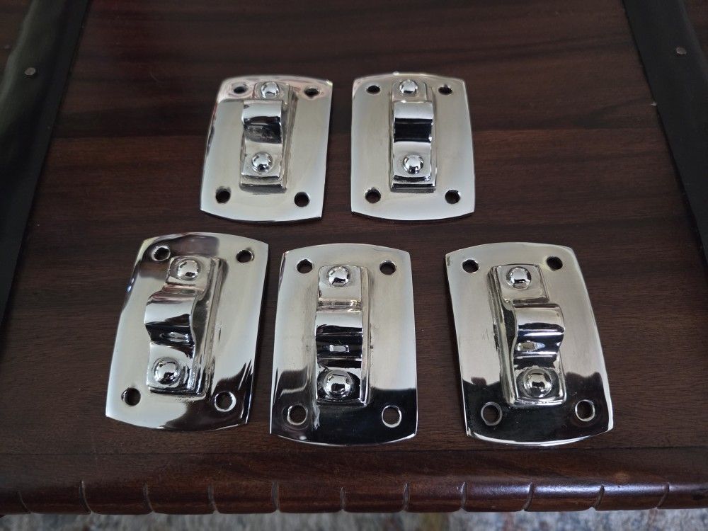 Gon Bops Conga Side Plates Rechromed