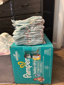 Diapers - size 1 & 2
