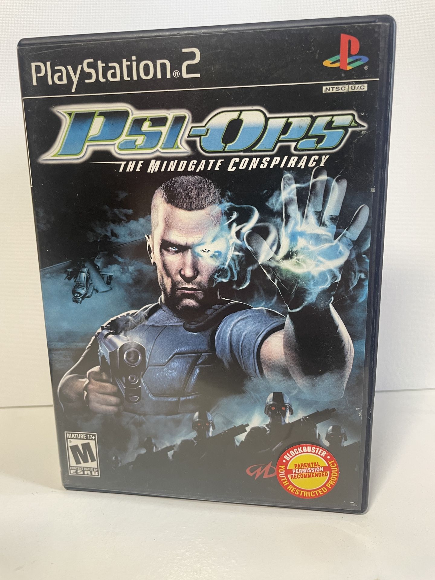 Psi Ops Sony PlayStation 2 Ps2 Cib Complete Oem Tested And Working