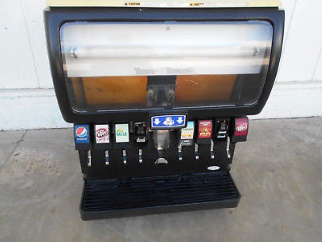 Cornelius commercial 8 head soda dispenser