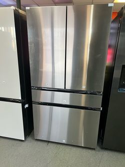 Samsung stainless steel bespoke refrigerator