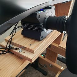 Moza R9 V2 Base And Fanatec Pedals