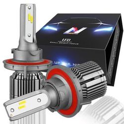 H13 LED Bulbs New in Box 6000k