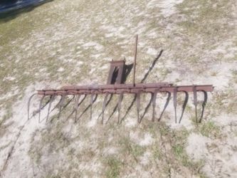 76" Pull Behind Heavy Duty Landscaping Rake