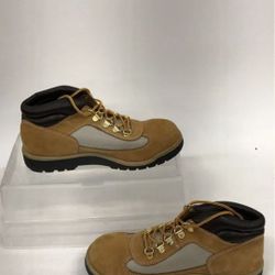 Like New Timberland Men's Waterproof Field Boots Wheat Size 6M