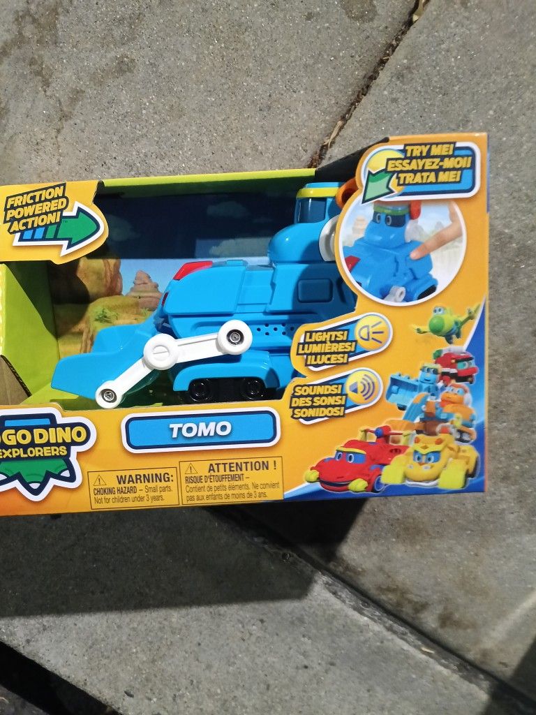 TOMO GOGO DINO MUSICAL TOY