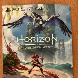 Horizon Forbidden West PS5 /PS4 Full Game Digital