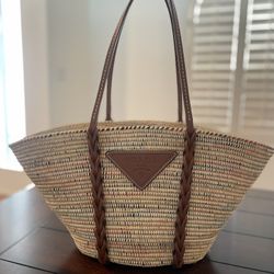 Prada Straw Tote