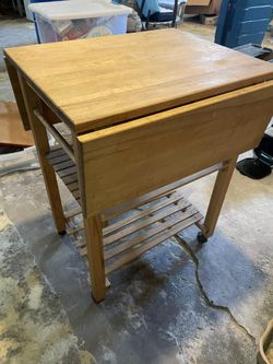 Wooden Kitchen Island/cart