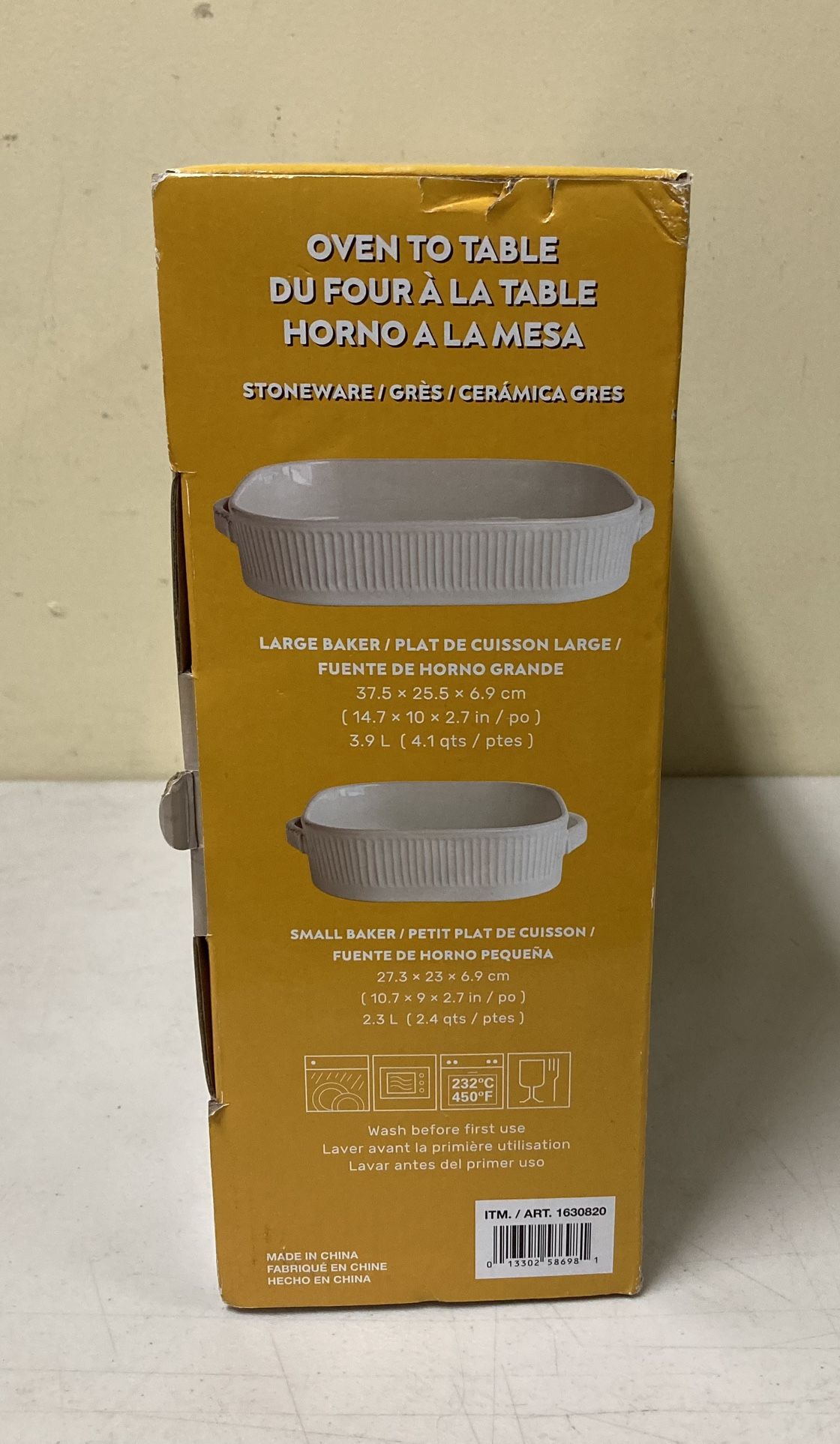 Over And Back 2 Piece Oven To Table Casserole Set Stoneware Baking Dishes for Sale in Los