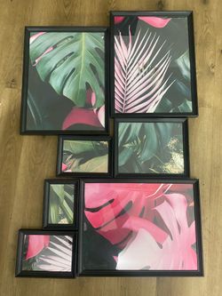 Framed Wall Art Black Trim